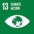 Sustainable development goals - icon of Climate action goal